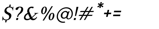 Manas Medium Italic Font OTHER CHARS
