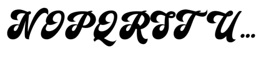 Manchester Extrude Regular Font UPPERCASE