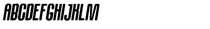 Manchinos Oblique Font UPPERCASE