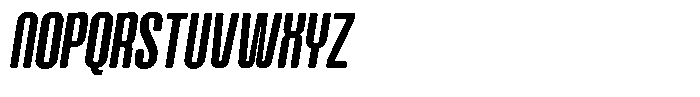 Manchinos Oblique Font UPPERCASE