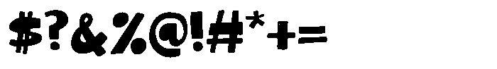 Manchise Font OTHER CHARS