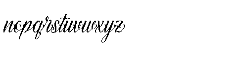 Manciety Font LOWERCASE
