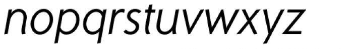 Mancunium Italic Font LOWERCASE