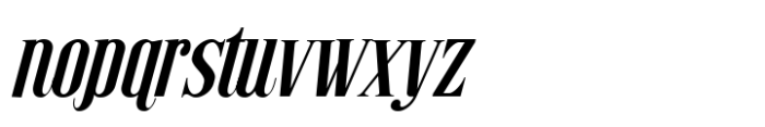 Mandelina Italic Font LOWERCASE