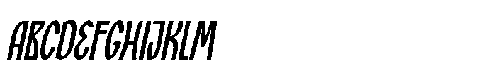 Mandiora Italic Font UPPERCASE