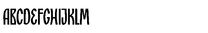 Mandiora Regular Font UPPERCASE