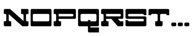 Mando Font LOWERCASE