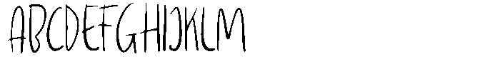Mandragia Sans Regular Font UPPERCASE