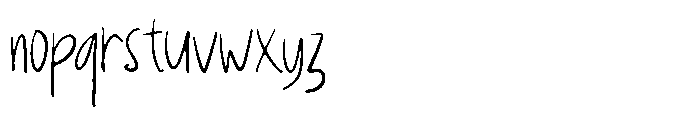Mandragia Sans Regular Font LOWERCASE