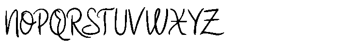 Mandragia Script Font UPPERCASE