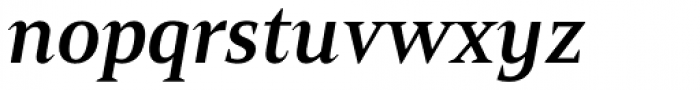 Mandrel Cond Bold Italic Font LOWERCASE