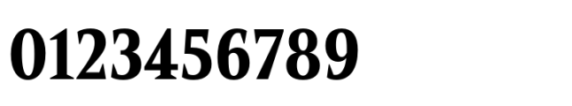 Mandrel Condensed Ex Bold Font OTHER CHARS