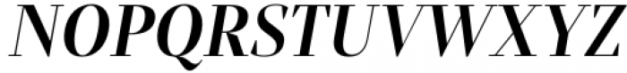Mandrel Didone Condensed Bold Italic Font UPPERCASE