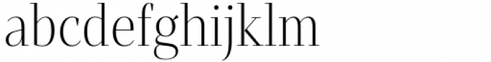Mandrel Didone Condensed Thin Font LOWERCASE