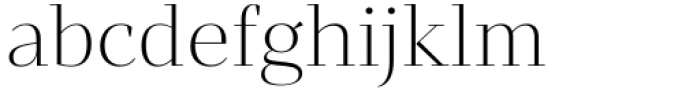 Mandrel Didone Extended Thin Font LOWERCASE