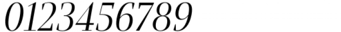 Mandrel Didone Norm Regular Italic Font OTHER CHARS
