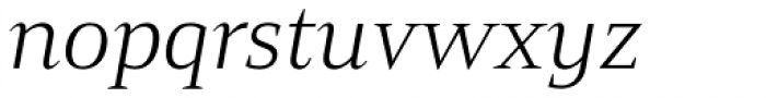 Mandrel Ext Light Italic Font LOWERCASE