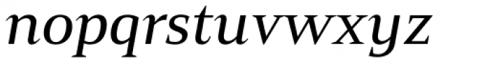 Mandrel Ext Medium Italic Font LOWERCASE