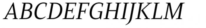 Mandrel Norm Regular Italic Font UPPERCASE