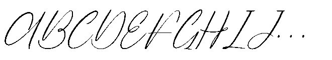 Mandyta Oliver Regular Font UPPERCASE