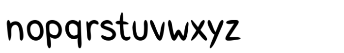 Manga Style Pro Regular Font LOWERCASE