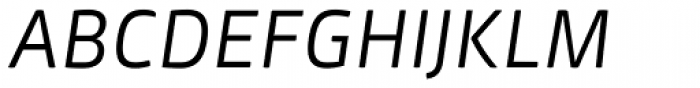 Mangerica Light Italic Font UPPERCASE