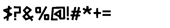 Mango Snack Font OTHER CHARS
