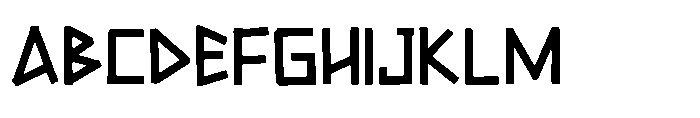 Mango Snack Font UPPERCASE
