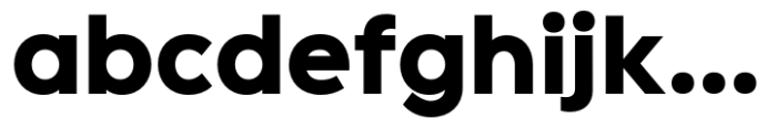 Mangrove Sans Bold Font LOWERCASE