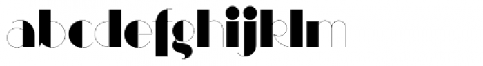 Manhattan ITC Font LOWERCASE