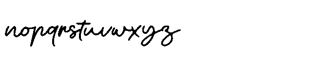 Manhattan Nights Blues Club Script Font LOWERCASE