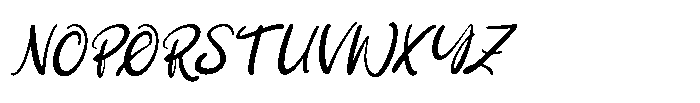 Manhika Neddac Italic Font UPPERCASE