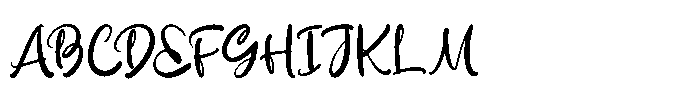 Manhika Neddac Regular Font UPPERCASE
