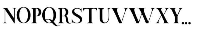 Manifest Font Serif Regular Font UPPERCASE