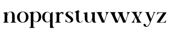 Manifest Font Serif Regular Font LOWERCASE