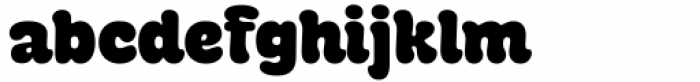 Manju Variable Upright Font LOWERCASE