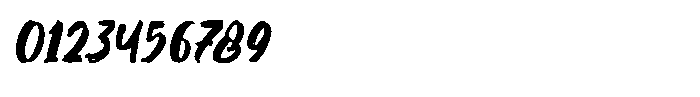 Manlight Sectarin Italic Font OTHER CHARS