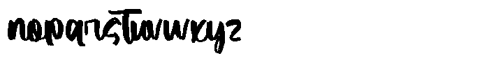 Manlight Sectarin Regular Font LOWERCASE