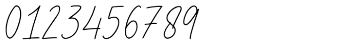 Manly Signature Regular Font OTHER CHARS