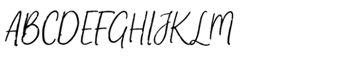 Manlychalk Regular Font UPPERCASE