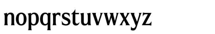 Manner Medium Font LOWERCASE
