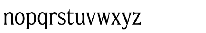 Manner Regular Font LOWERCASE