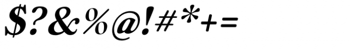 Manofik Italic Font OTHER CHARS