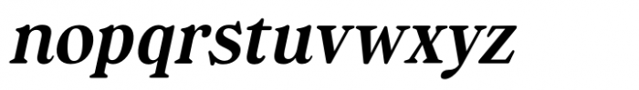 Manofik Italic Font LOWERCASE