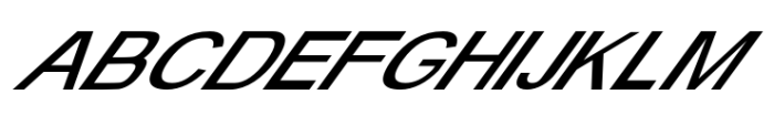Manokgle Italic Font UPPERCASE