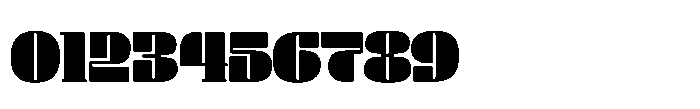 Manometer Next High Font OTHER CHARS