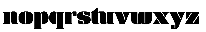 Manometer Next High Font LOWERCASE