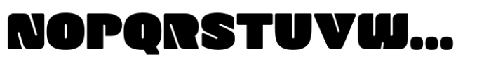 Manometer Sans Regular Font UPPERCASE