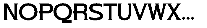 Manork Calme Regular Font UPPERCASE