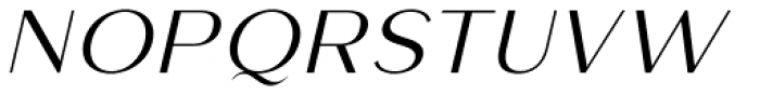 Mansory Regular Oblique Font UPPERCASE